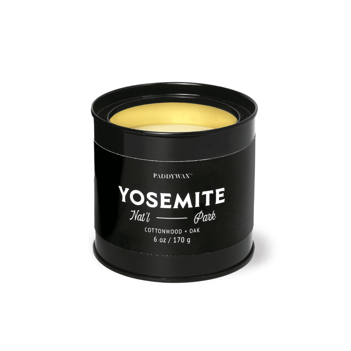 Parks 6oz Yosemite Black Glossy Tin