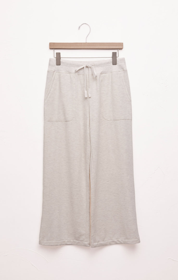 Jet Set Modal Fleece Pant - Light Oatmeal