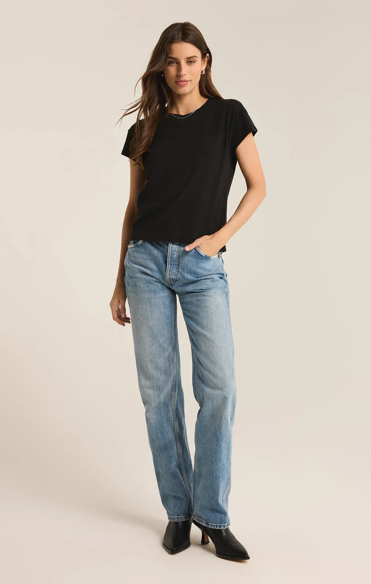 Modern Slub Tee - Black