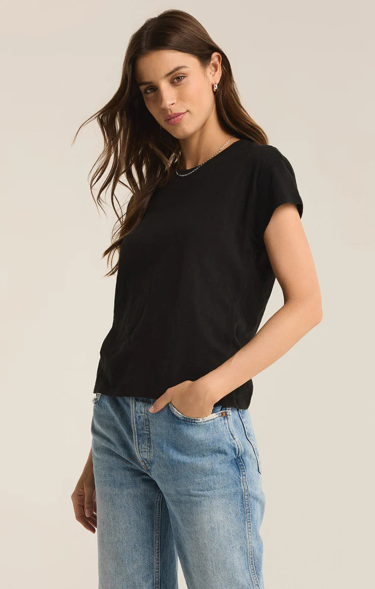 Modern Slub Tee - Black