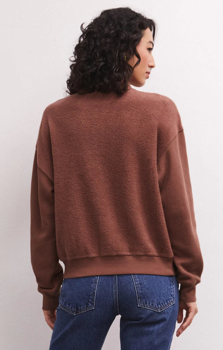 Sequoia Fleece Sweatshirt - Tiger Eye
