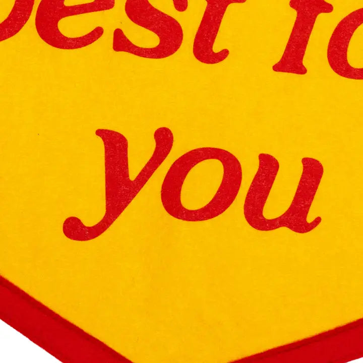 I Always Kept The Best For You Camp Flag