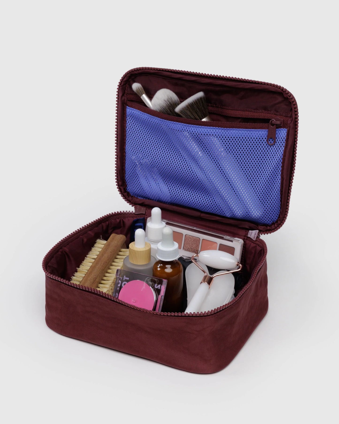 Small Cosmetic Case - Mahogany