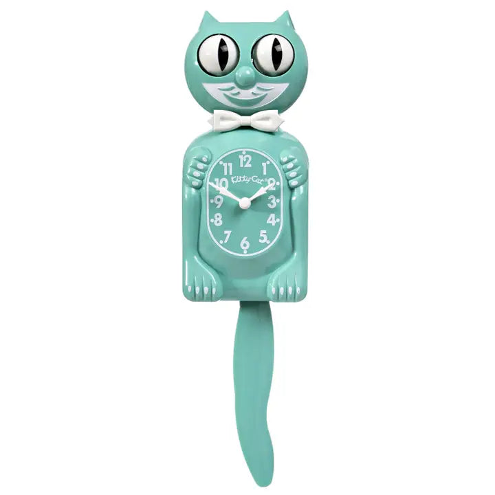 Ocean Waves Kitty Cat Klock