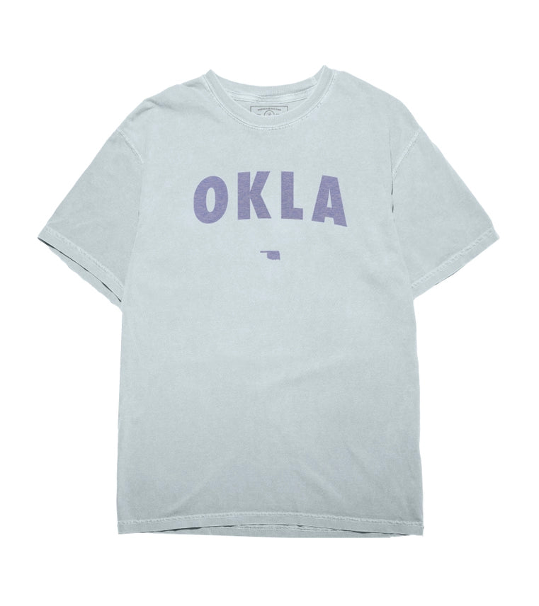 OKLA Tee - Chambray