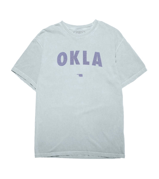 OKLA Tee - Chambray