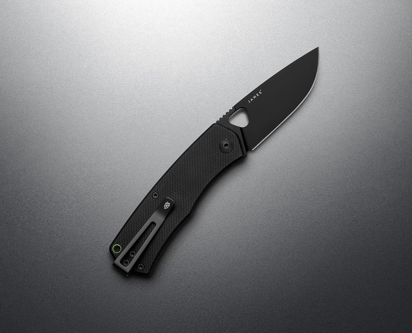 The Folsom - Black/Black - G10 Straight