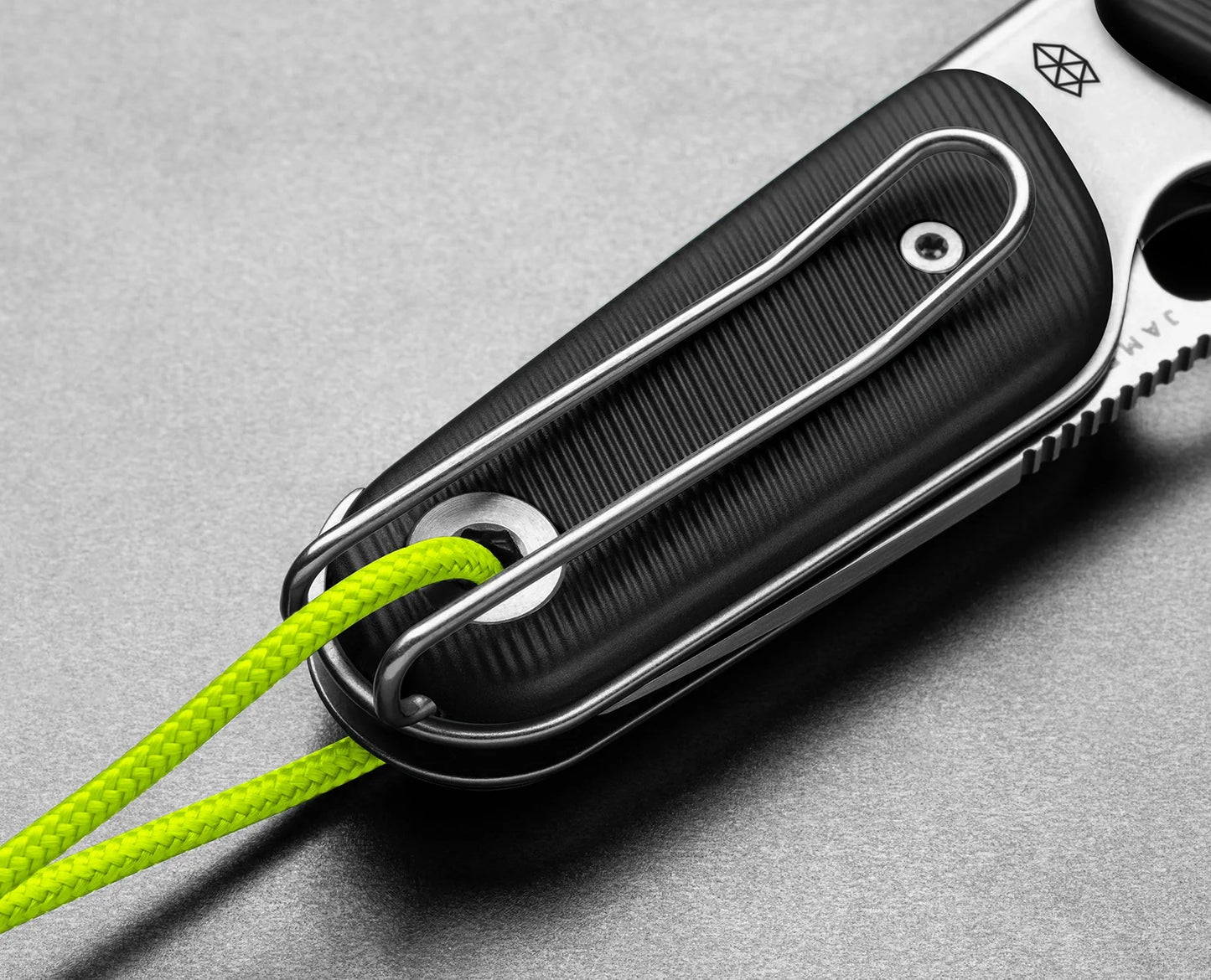 The Redstone - Black + Stainless + Straight / Straight