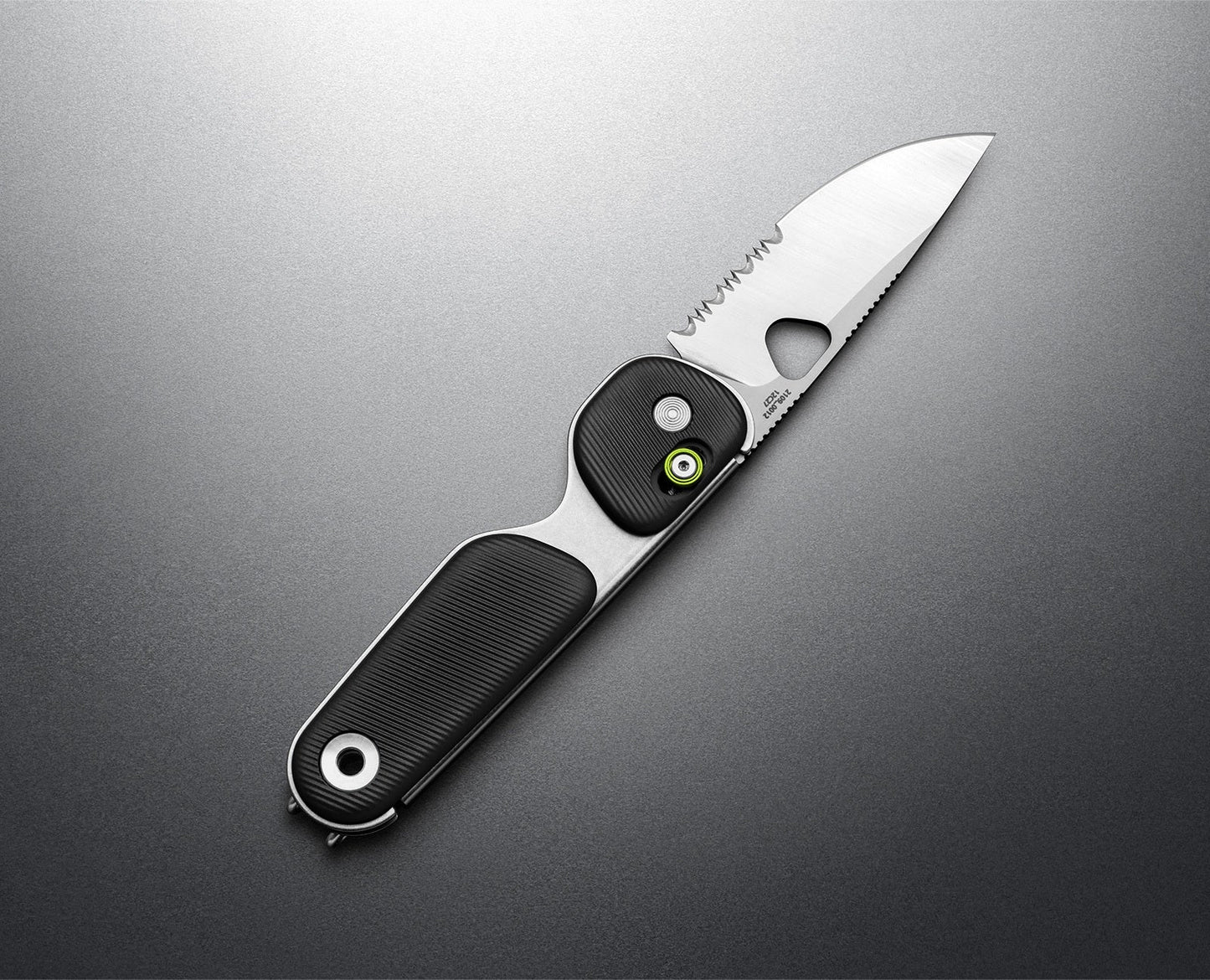 The Redstone - Black + Stainless + Straight / Straight
