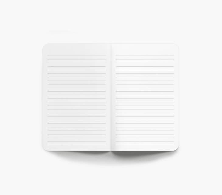 Groovy Mushrooms Layflat Notebook