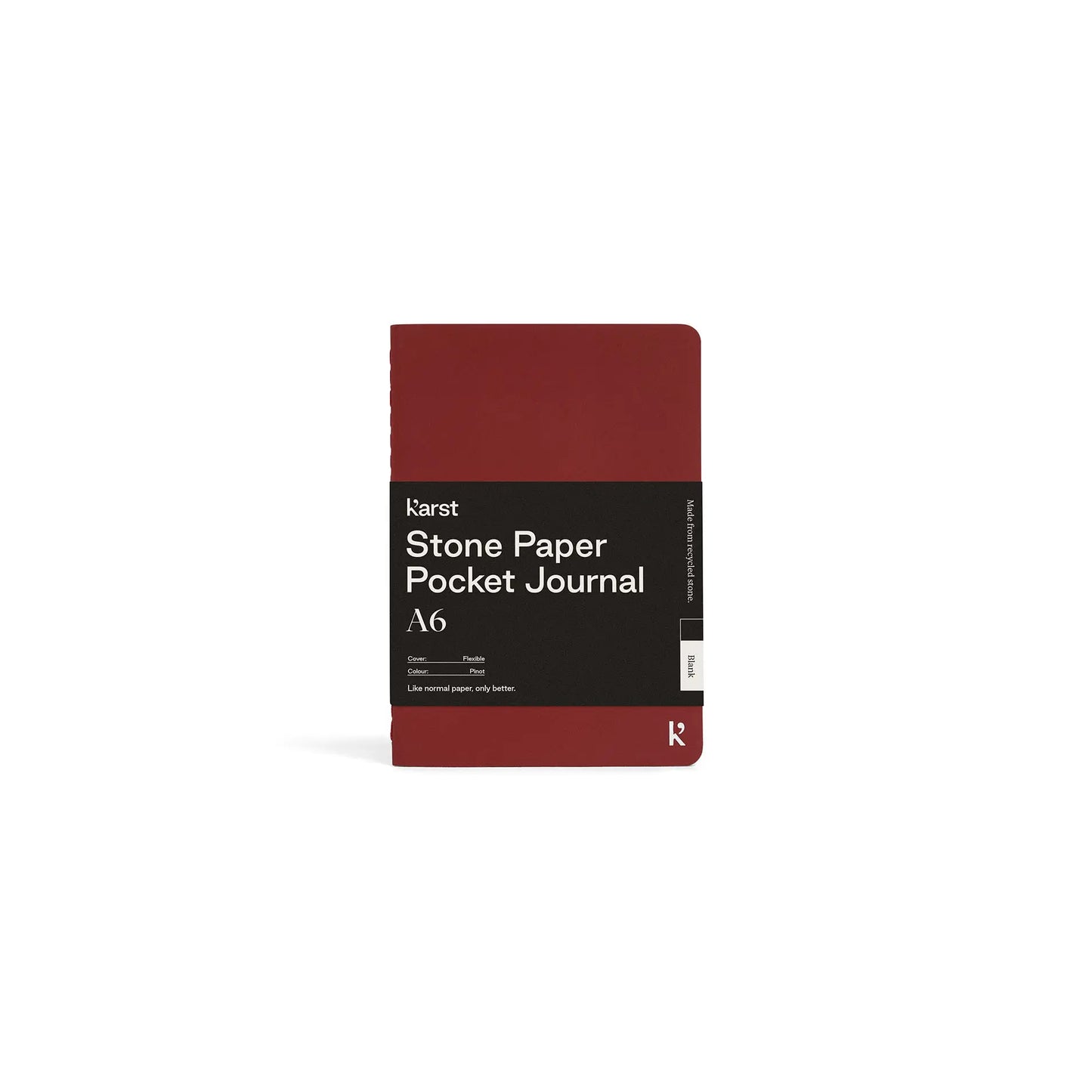 A6 Blank Pocket Journal - Pinot