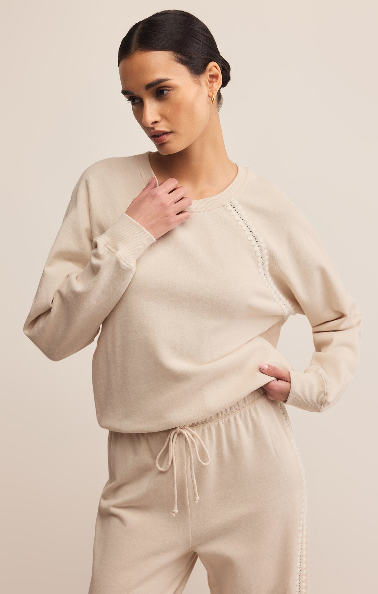 All Around Sweatshirt - Crystal