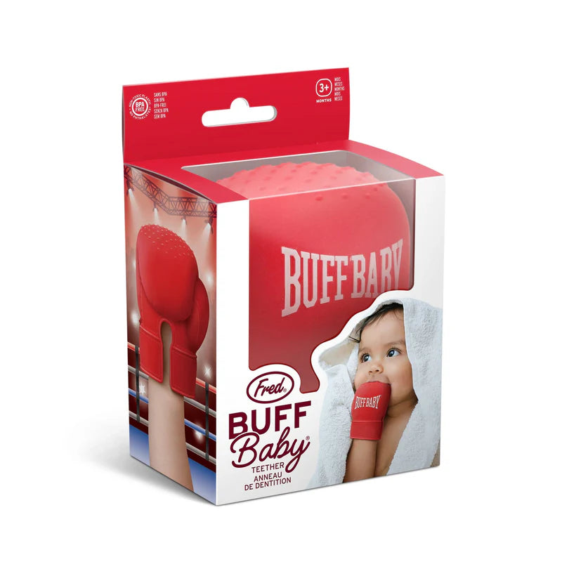 Buff Baby Teething Mitt - Boxing Glove