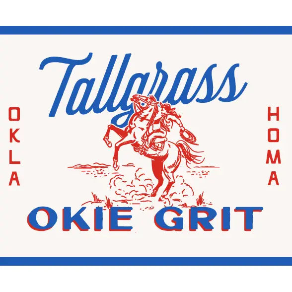 Tallgrass Oklahoma Bronc Sticker