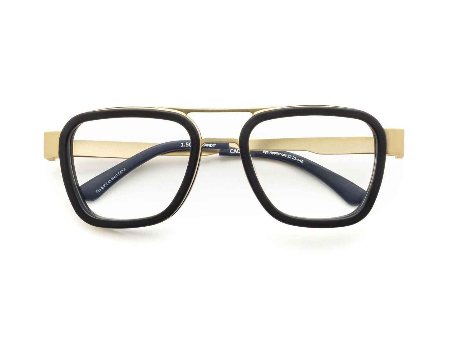 Bandit Reading Glasses - Matte Gold