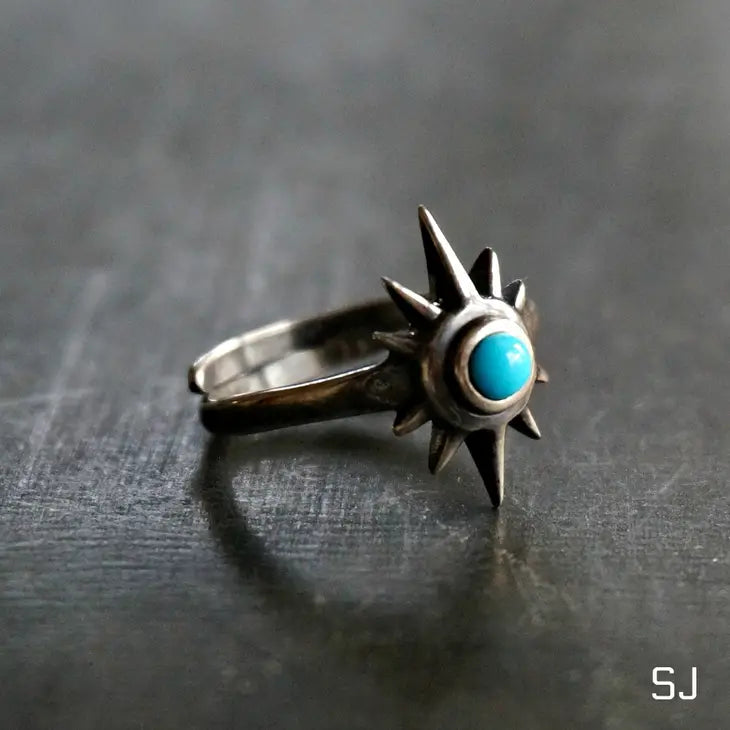 Star Turquoise Ring