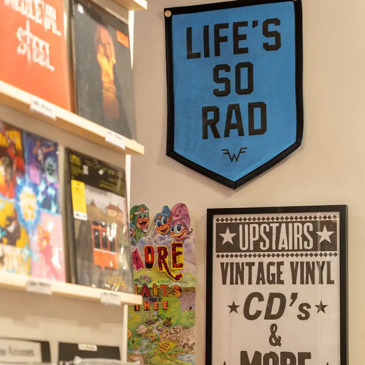 Life's So Rad - Weezer Camp Flag