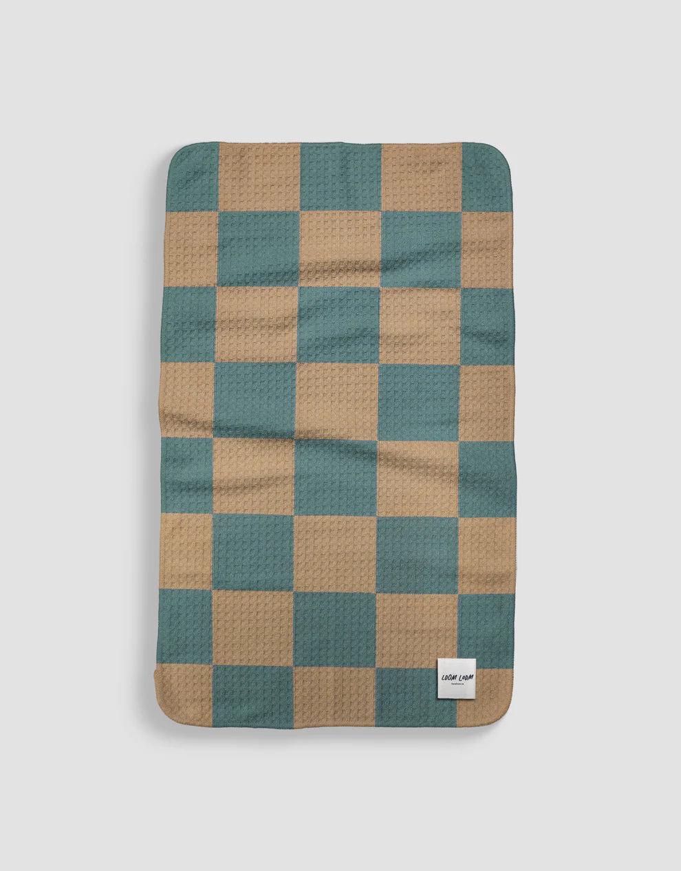 Checkerboard Pattern Tea Towel