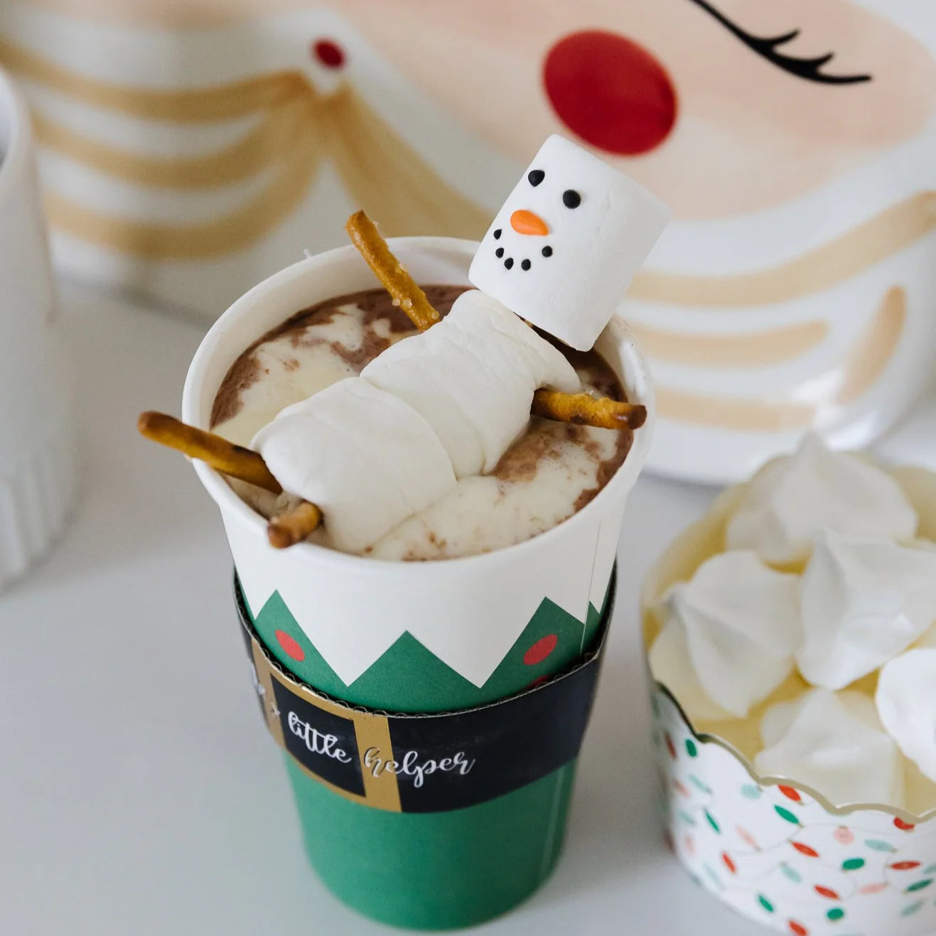Snowman Marshmallow Candy