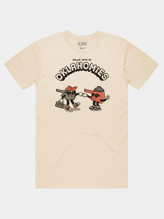 Oklahomies Tee - Ivory