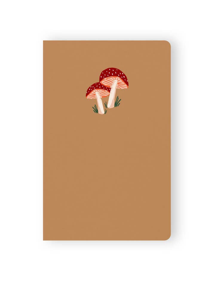 Golden Mushroom Classic Layflat Notebook