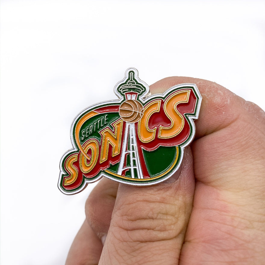 Seattle Super Sonics 1994 Enamel Pin