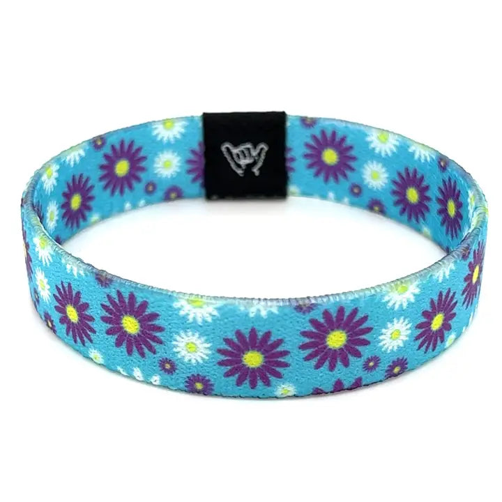 Flower Power Wristband Bracelet - SM