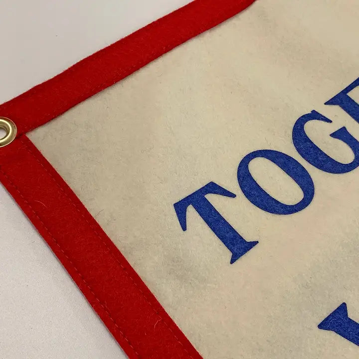 Together We Will See It Through Camp Flag