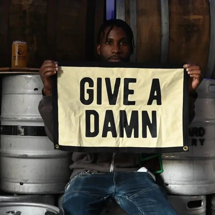Give A Damn Camp Flag