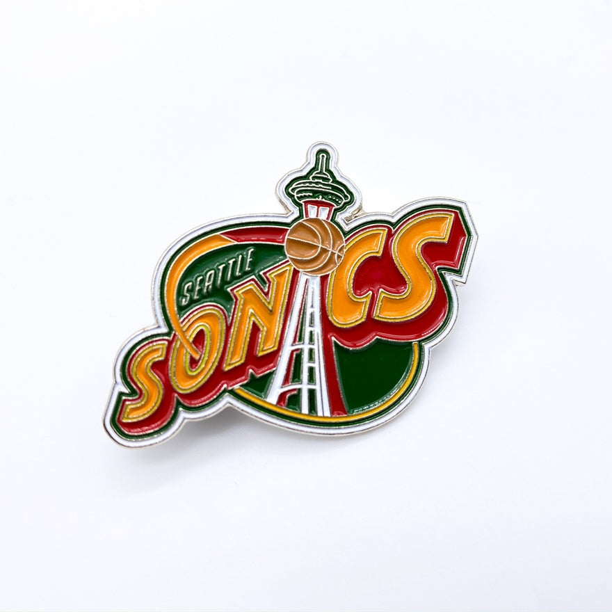 Seattle Super Sonics 1994 Enamel Pin