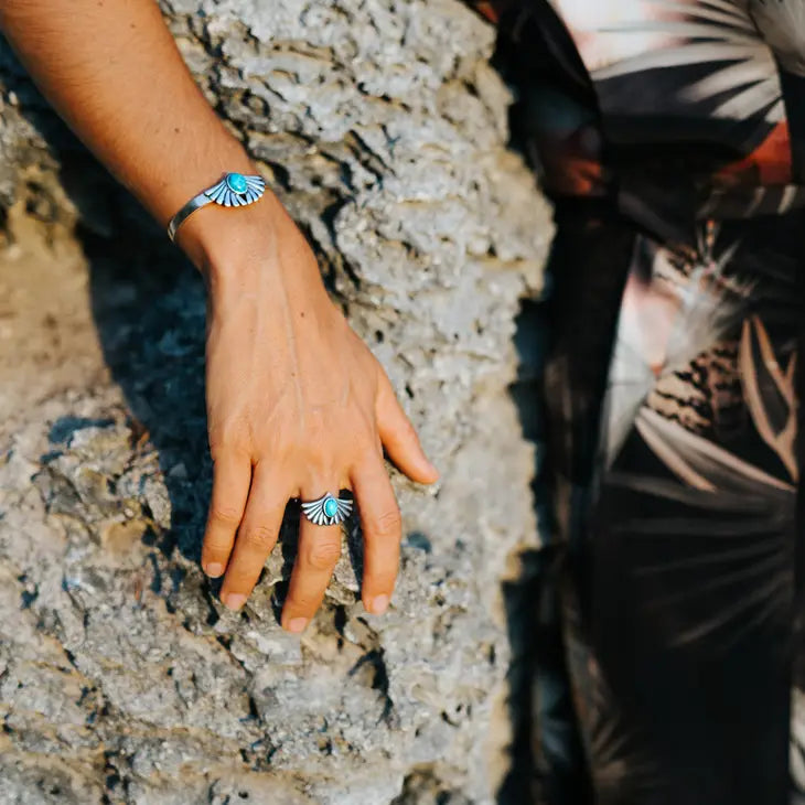 Prayer Turquoise Bracelet