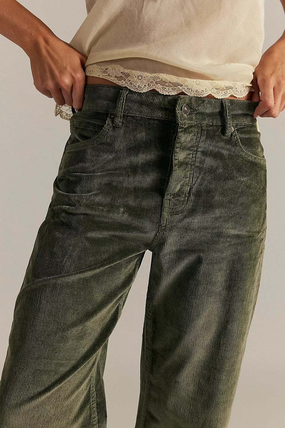 Deep Trance Cord Jeans - Keepsake Clover