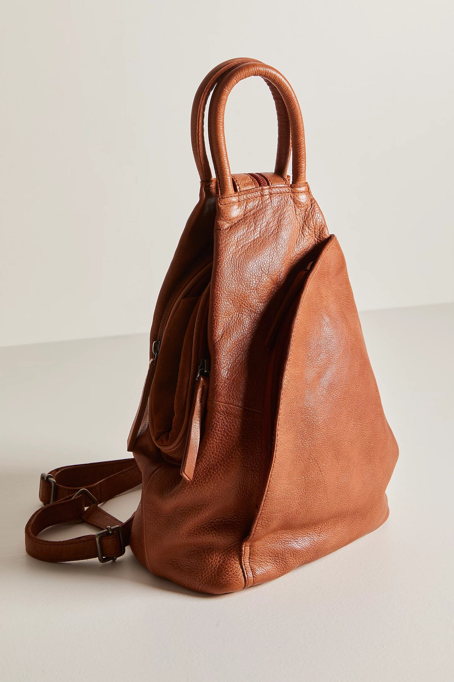 WTF Soho Convertible Bag - Distressed Brown