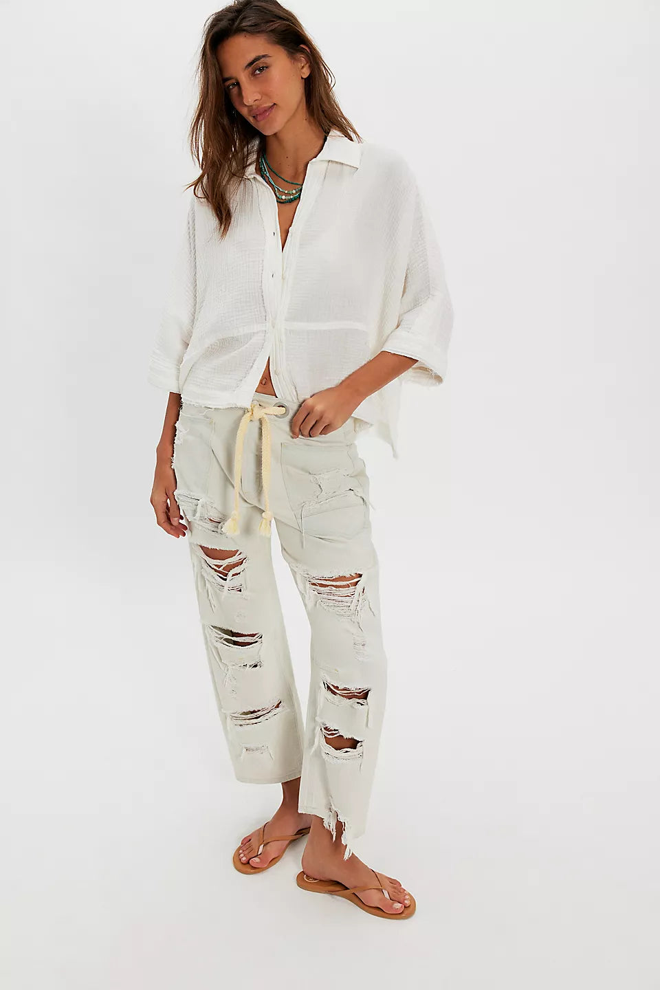 Happy Days Top - Clean Ivory