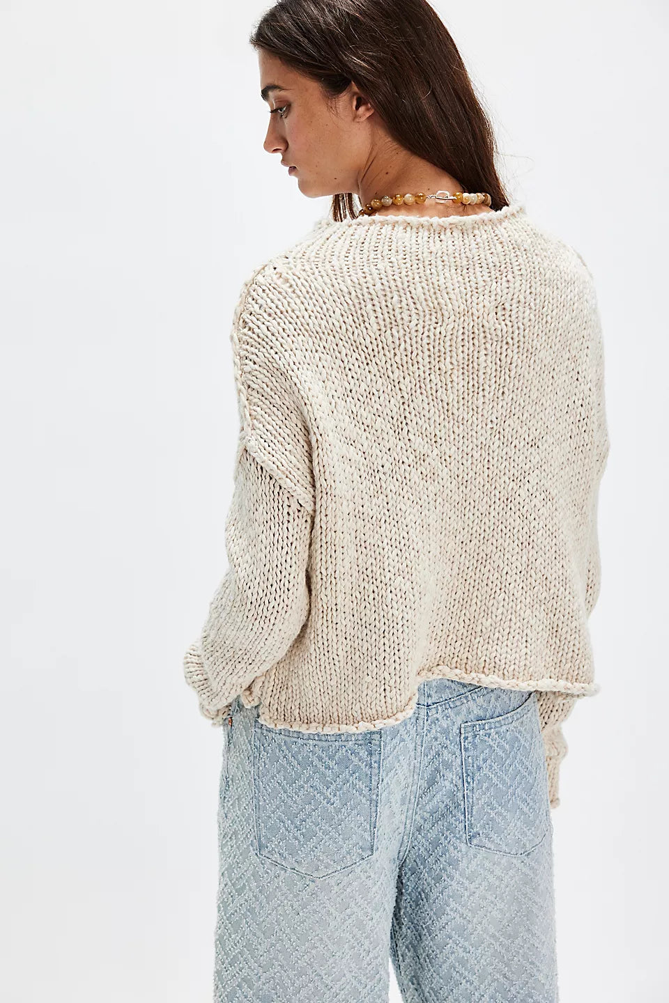 Opal Rollneck Sweater - Tea