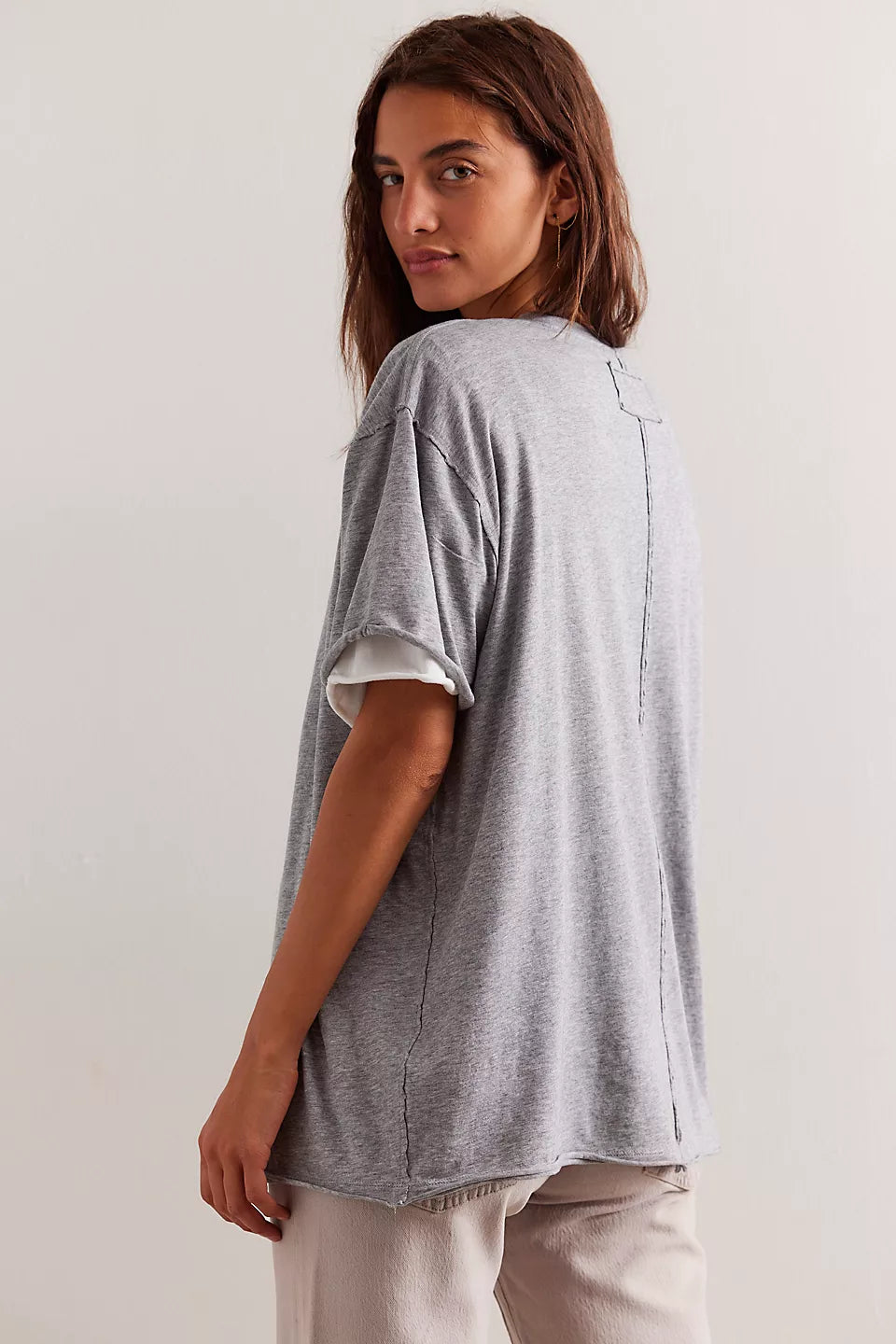 Nina Tee - Heather Grey