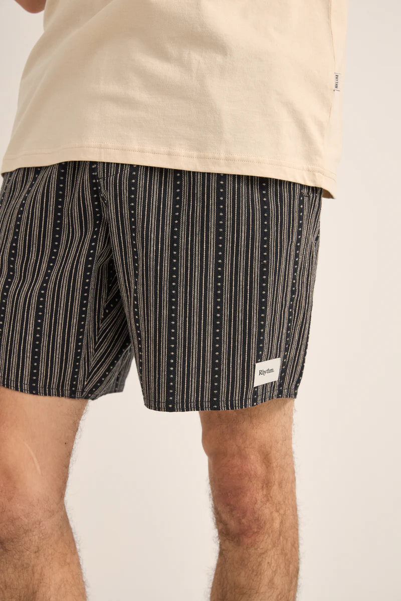 Jacquard Linen Jam - Black