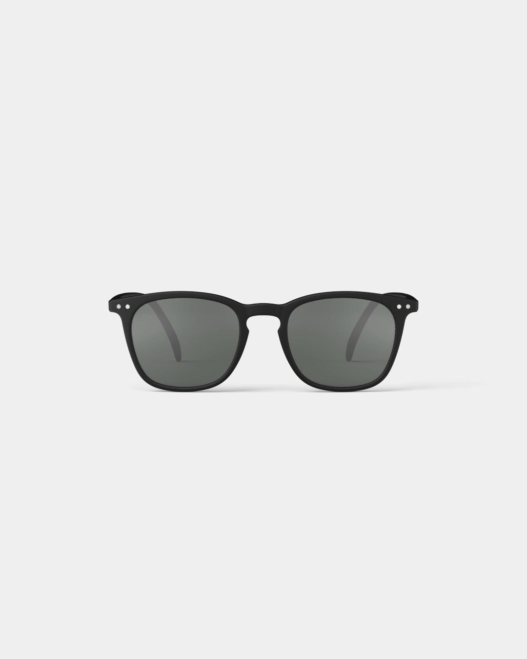 #E Sunglasses - Black/Grey Lenses