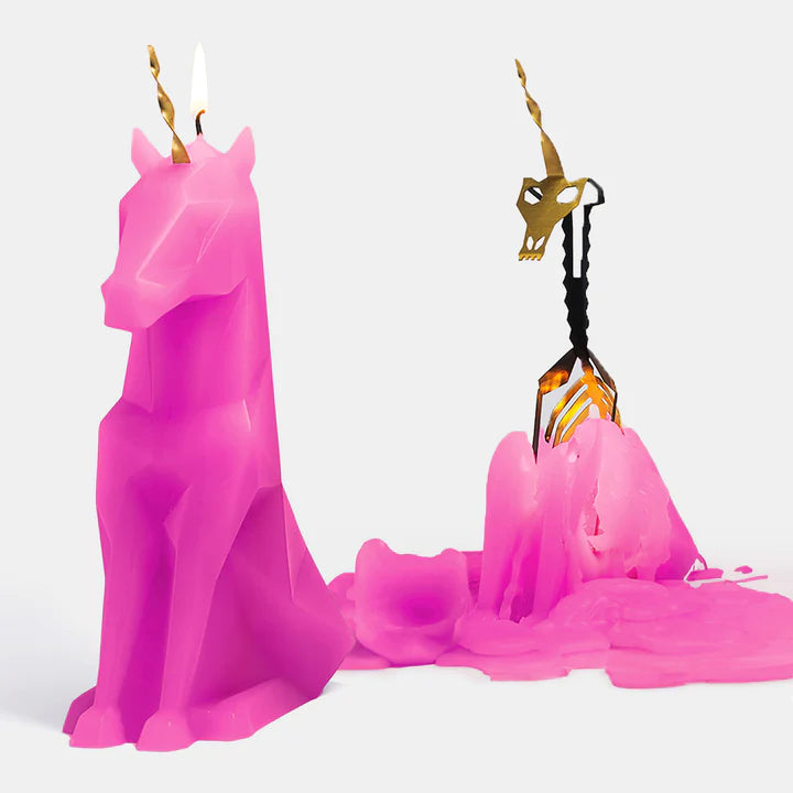 PyroPet Einar Candle - Hot Pink