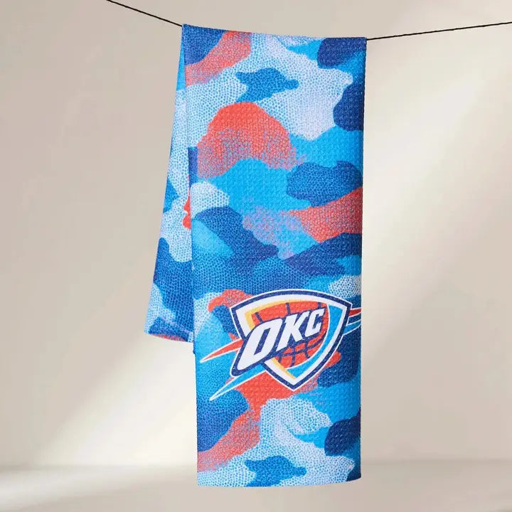 OKC Camo Tea Towel