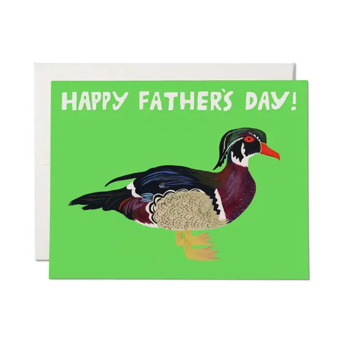 Duck Dad Greeting Card