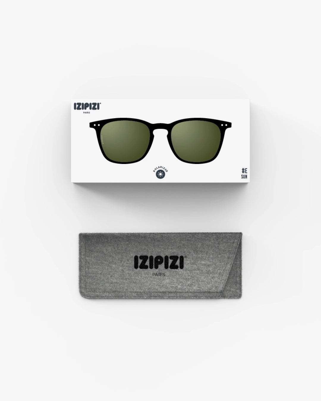 #E Polarized Sunglasses - Black