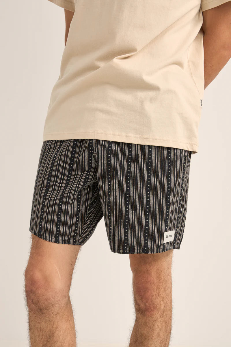 Jacquard Linen Jam - Black