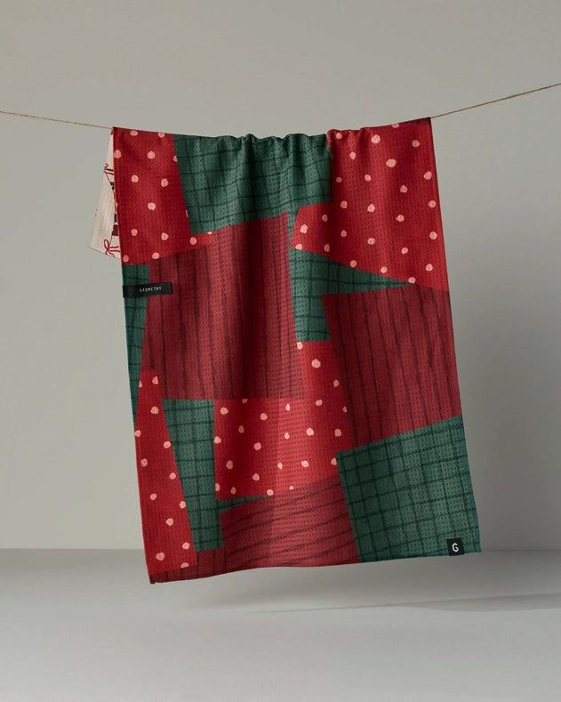 Christmas Crafts Luxe Kitchen Towel