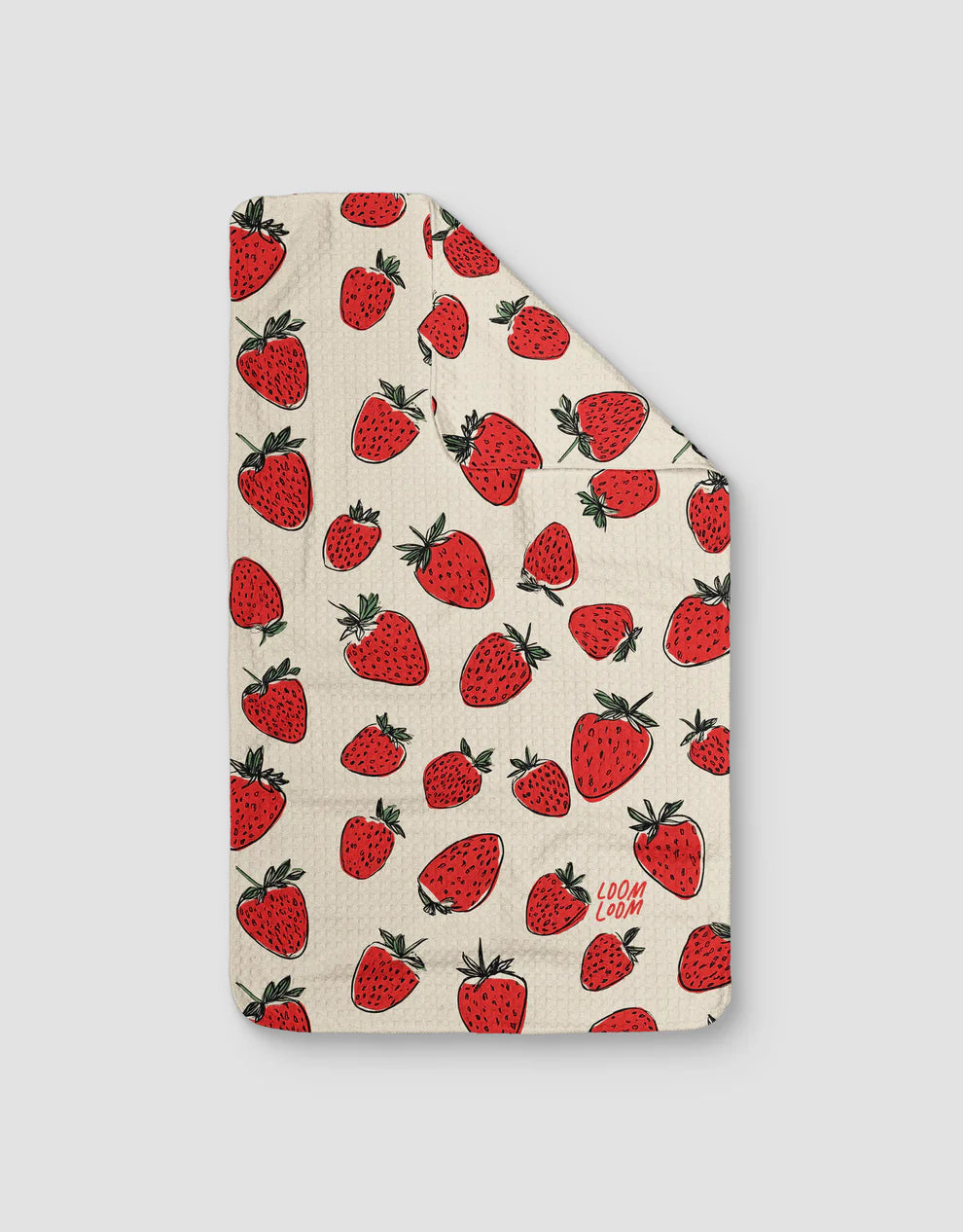 Falling Berries Tea Towel