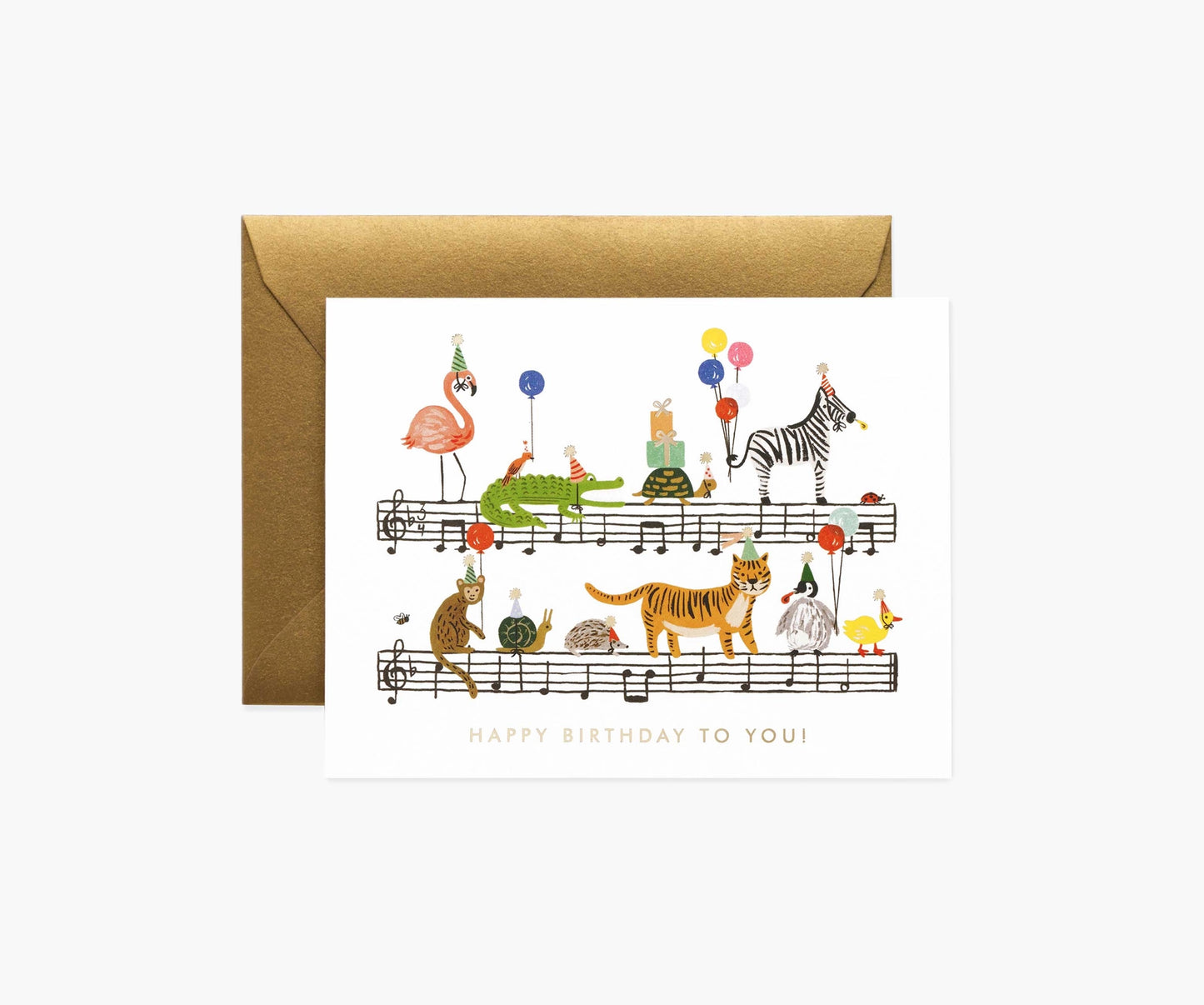 Happy Birthday Song Greeting Card