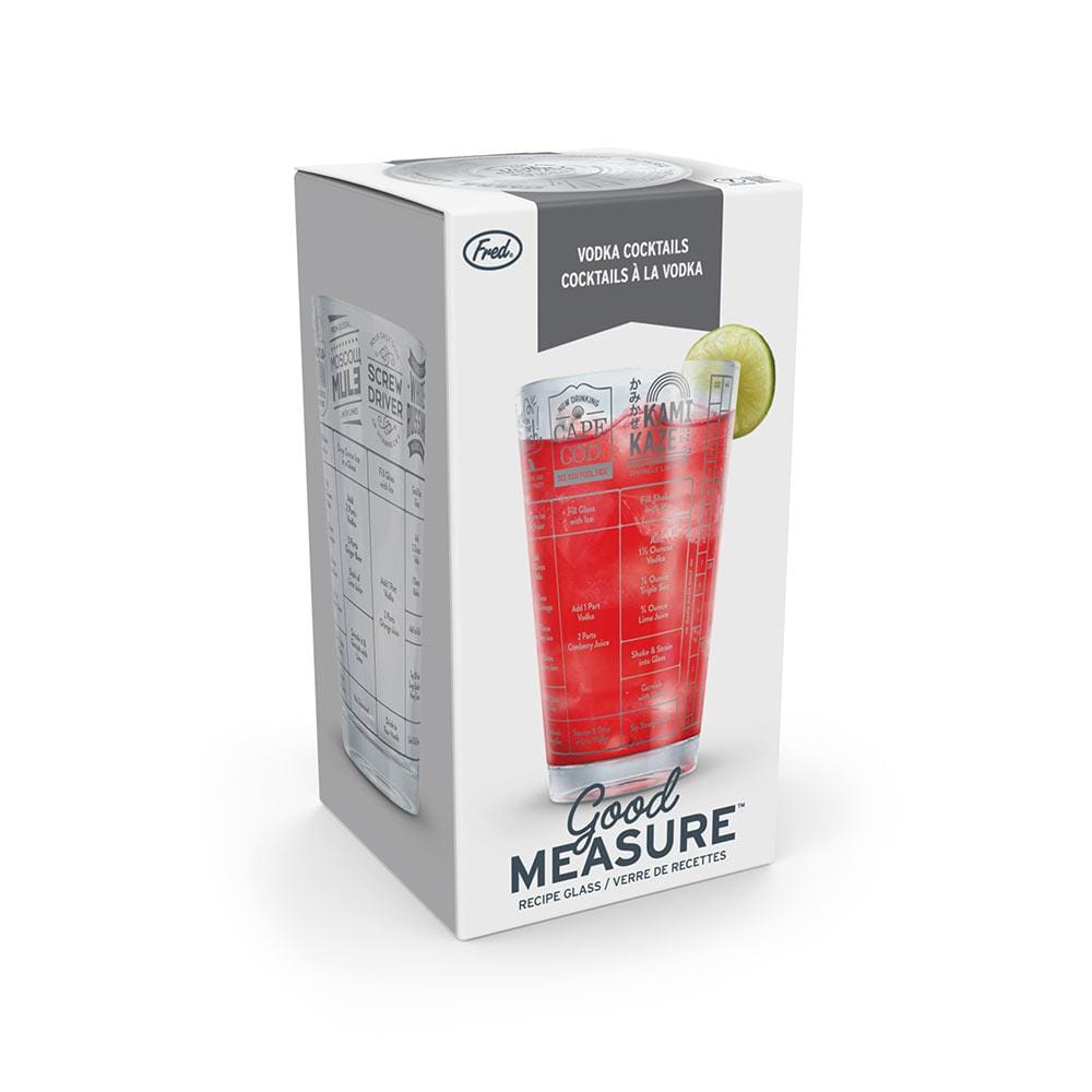 Good Measure - Vodka Recipe Glass