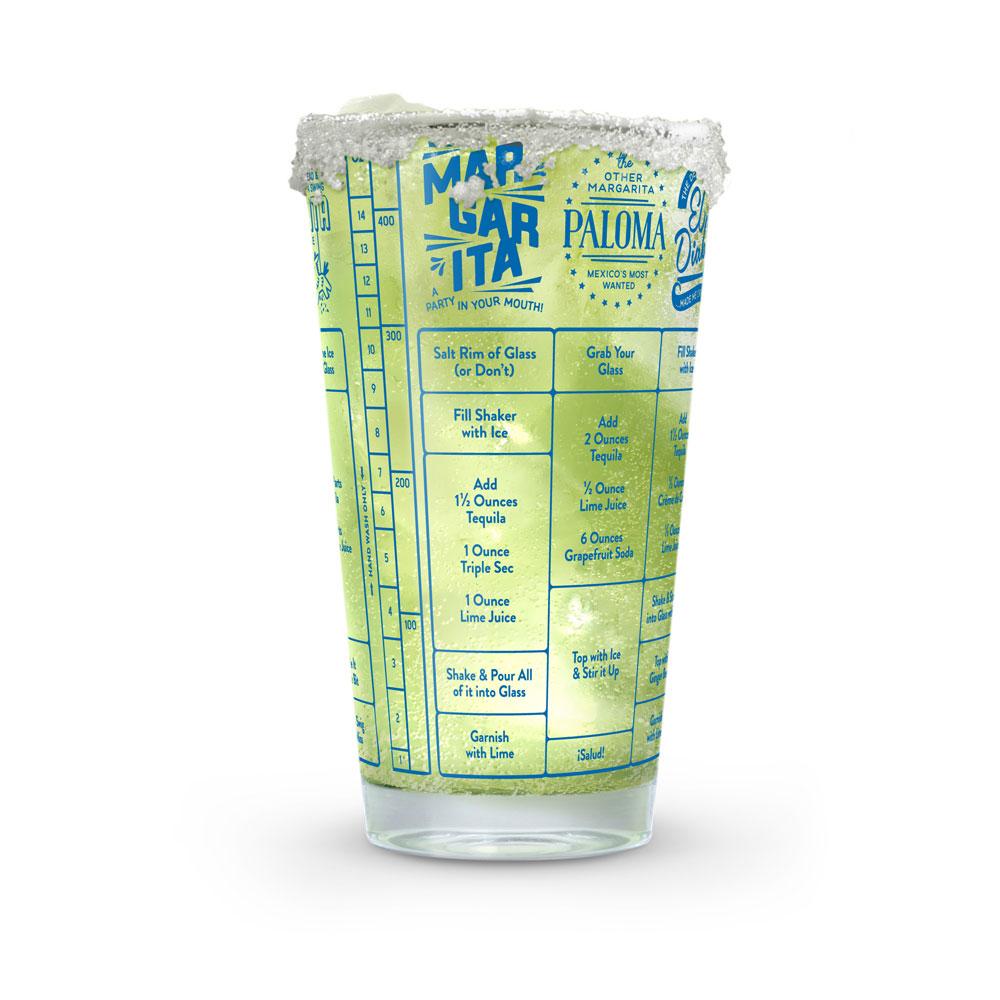 Good Measure - Tequila Recipe Glass