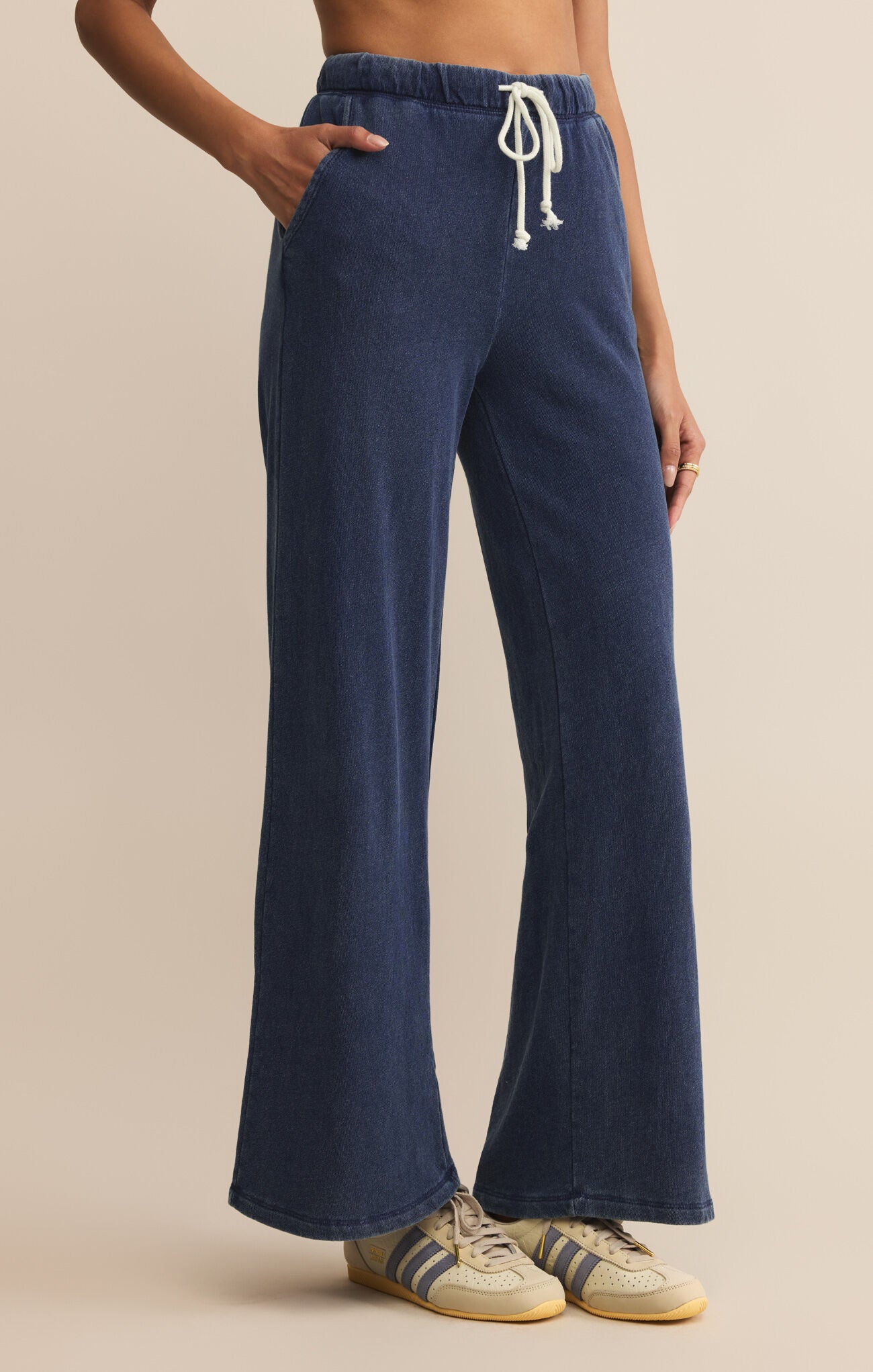 Hunter Knit Denim Pant - Indigo