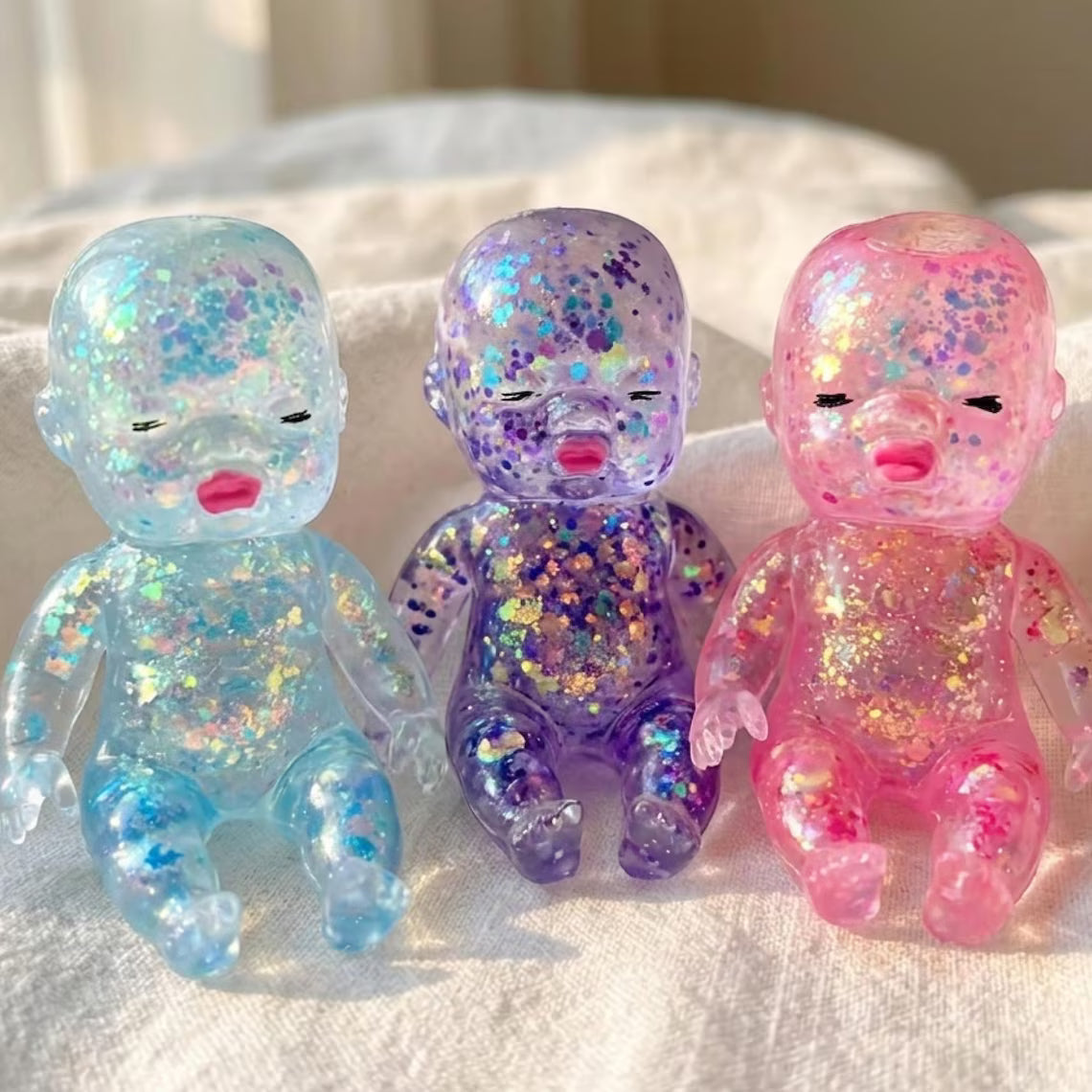 Glitter Baby Squishy
